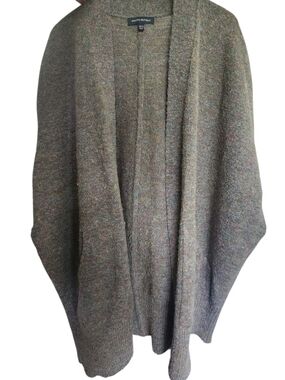 Banana Republic Oversized Shawl Cardigan - Heathered Olive Super Cozy Boho